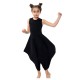 Girl's Sleeveless Jumpsuit Kids Casual Stretchy Romper