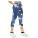 Womens Italian Trousers Ladies Floral Print Casual Joggers Jogging Bottoms Pants