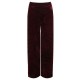 Velour Velvet pocket wide leg Palazzo Trouser 