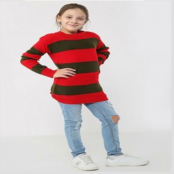 Kids Unisex Girls Boys Halloween Fancy Dress Knitted Jumper Sweater