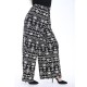 Women Printed Palazzo Wide Leg Baggy Trousers