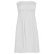 Women's Sun Strapless Tube Short Dress Summer Dresses Casual Mini Beach Cover Up